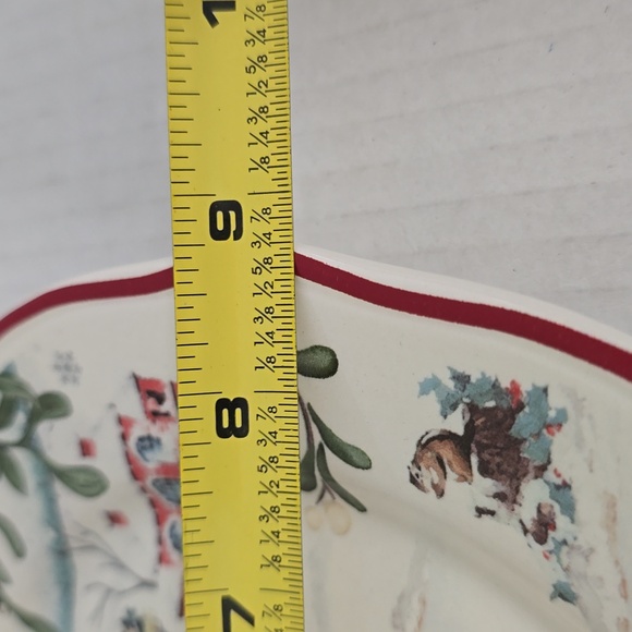 Set of 4 Better Homes and Garden Festive Holiday Plates - Picture 15 of 16